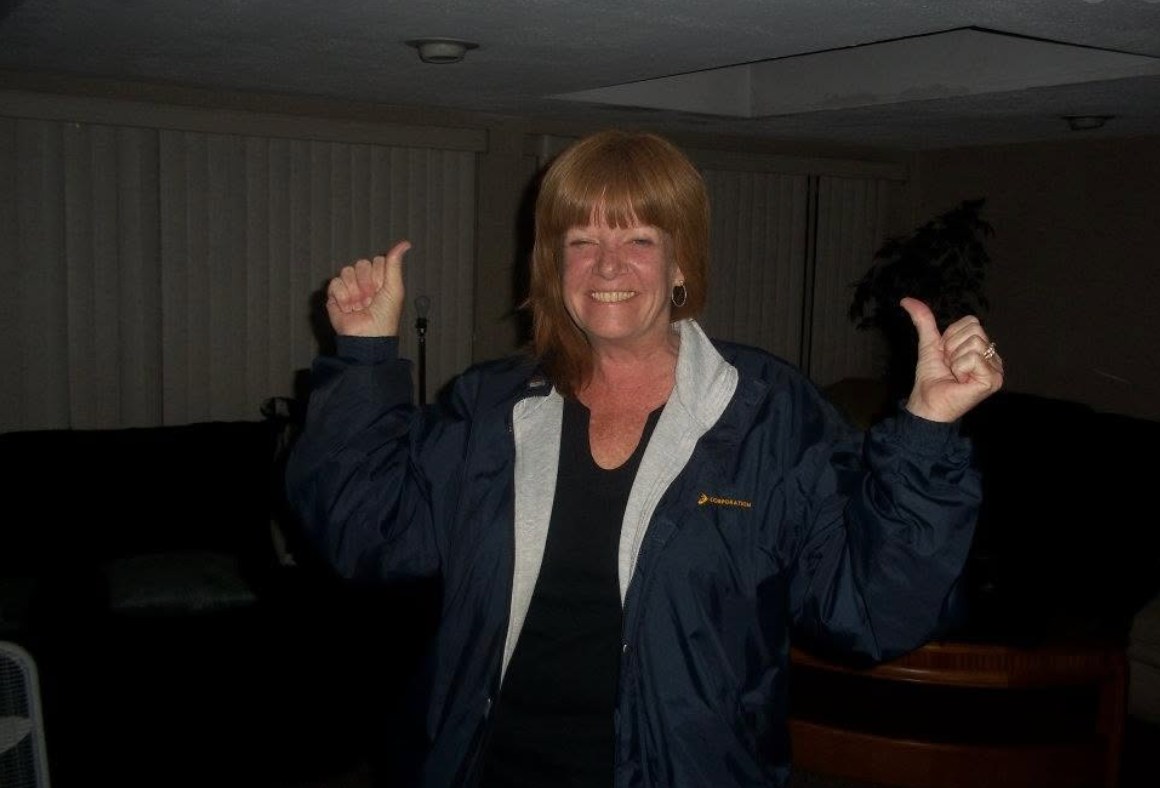Mom’s double thumbs up — the day they heard they could bring him home.
